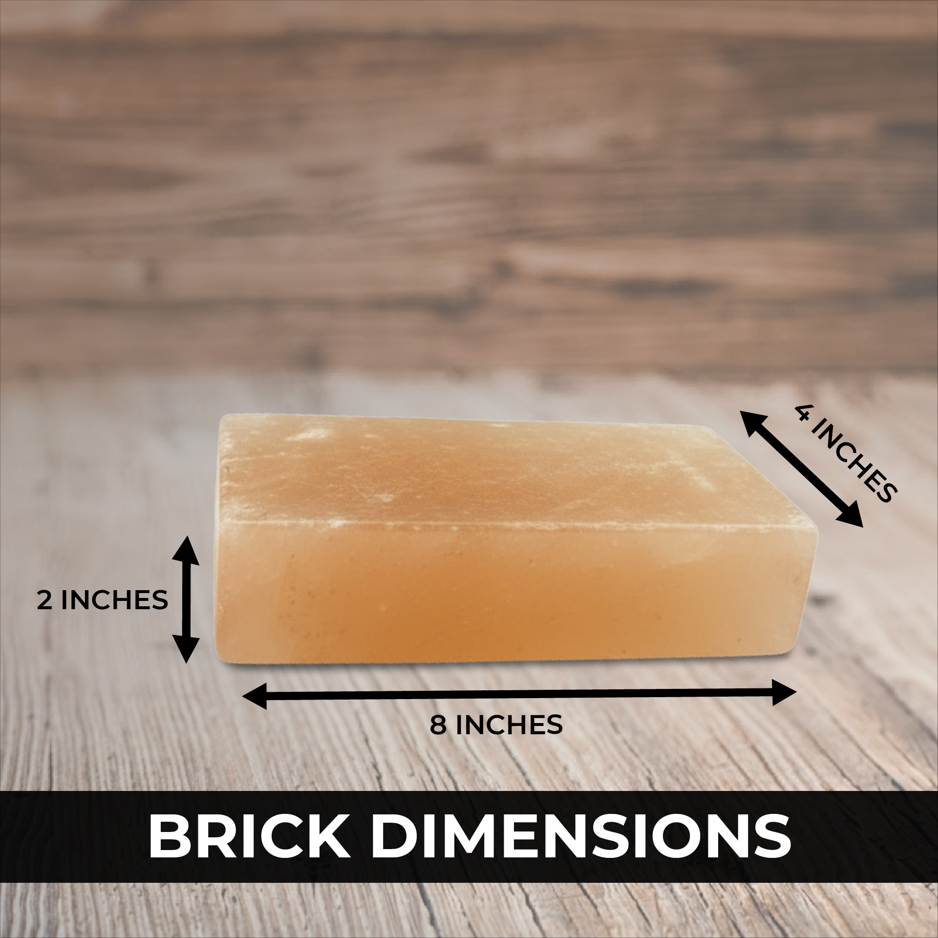 Pacific Pelican Himalayan Pink Salt Animal Lick Bricks for Livestock and Wildlife - 100% Pure & Natural Feed Salt - 84 Natural Minerals and Trace Elements (Pack of 4 Bricks) - Image 2