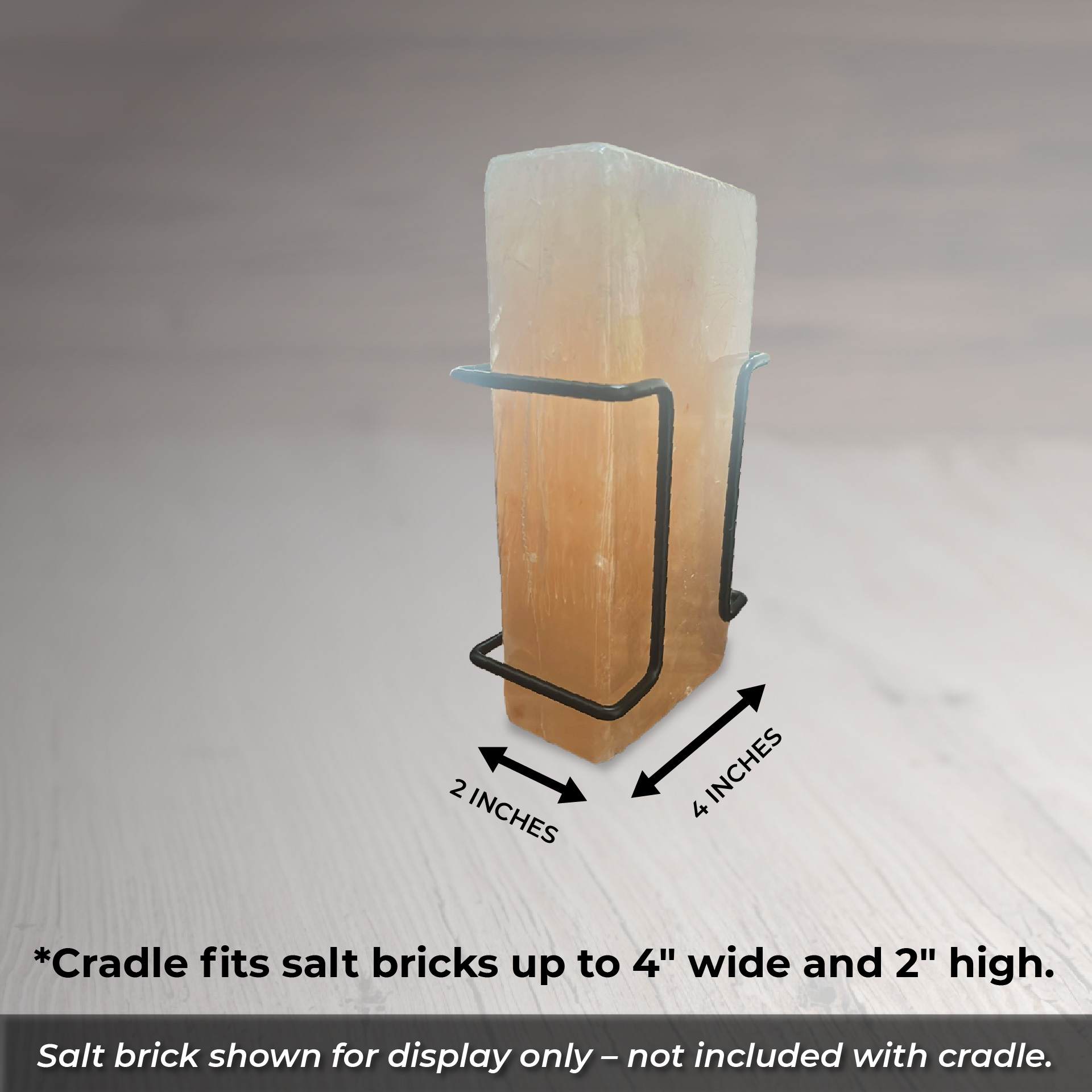Pacific Pelican Himalayan Animal Lick Salt Brick Holder, for Deer, Horse and Livestock - Easy to Install – Ideal for Cattle, Horses, Goats, and Sheep - Image 2