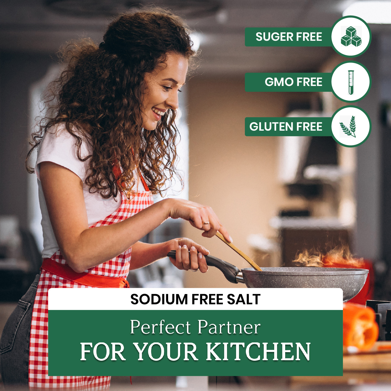 Pacific Pelican Iodized Salt Substitute | Sodium Free Salt | Fine Grain, Pure Rock Salt, 100% Natural & Organic for Cooking, Seasoning & Wellness - Image 3