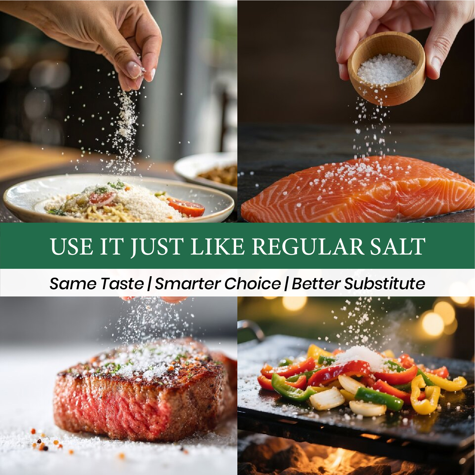 Pacific Pelican Iodized Salt Substitute | Sodium Free Salt | Fine Grain, Pure Rock Salt, 100% Natural & Organic for Cooking, Seasoning & Wellness - Image 4
